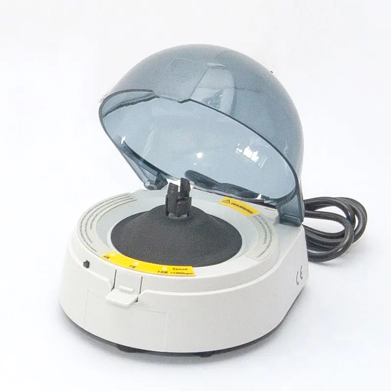 40mm x12 Hematocrit MINI Centrifuge, 4/6 tube rotor Single Centrifuge Three Speed 4000-10000r/m for 1.5ml/0.5ml/0.2ml