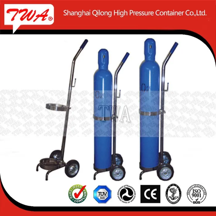 Dual Purpose Gas Cylinder Trolley For Medical Or Industry - Buy Gas ...