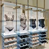 Customized layout design lingerie shop fixtures display racks, lingerie display stand store design