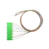 12 pcs per bag 900 Micron Tight Buffer Fiber SM 1m SC APC Optical Pigtails