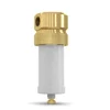 High Flow Rates FIltering Out Mechanical Impurities Brass Elastomer Gas filter
