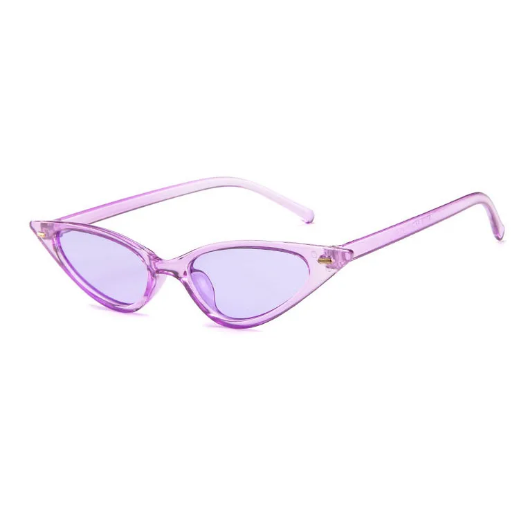 

2019 promotional gafas de sol personalizadas trendy sunglasses 2019 women ce fashion uv400 cat eye sunglasses, Custom colors