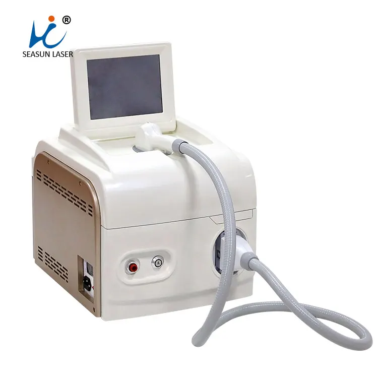 Good effect ! New design professional multifunctional ice-cooling diode laser hair removal machine portable for beauty salons