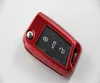 Colorful Flip Paint Metallic Remote Key Fob shell for Audi A6L, Q7, A4, TT, R8, A3 flit car key