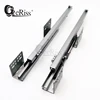Full Extension Side Undermount Soft Close Drawer Slide, Triple Extension Heavy Duty Drawer Slide