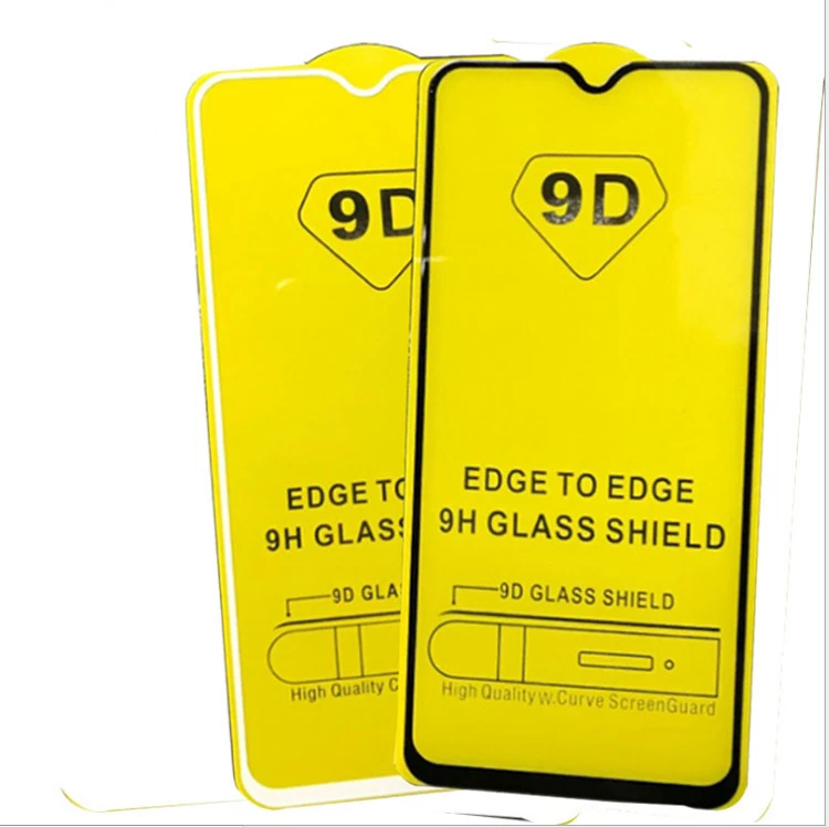 

Best cheap price high quality 9D curved edge to edge full glue silk printing tempered glass screen for nokia 5.1