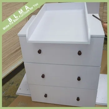 Melamine Particle Board Changing Table Cabinet Storage Cabinets
