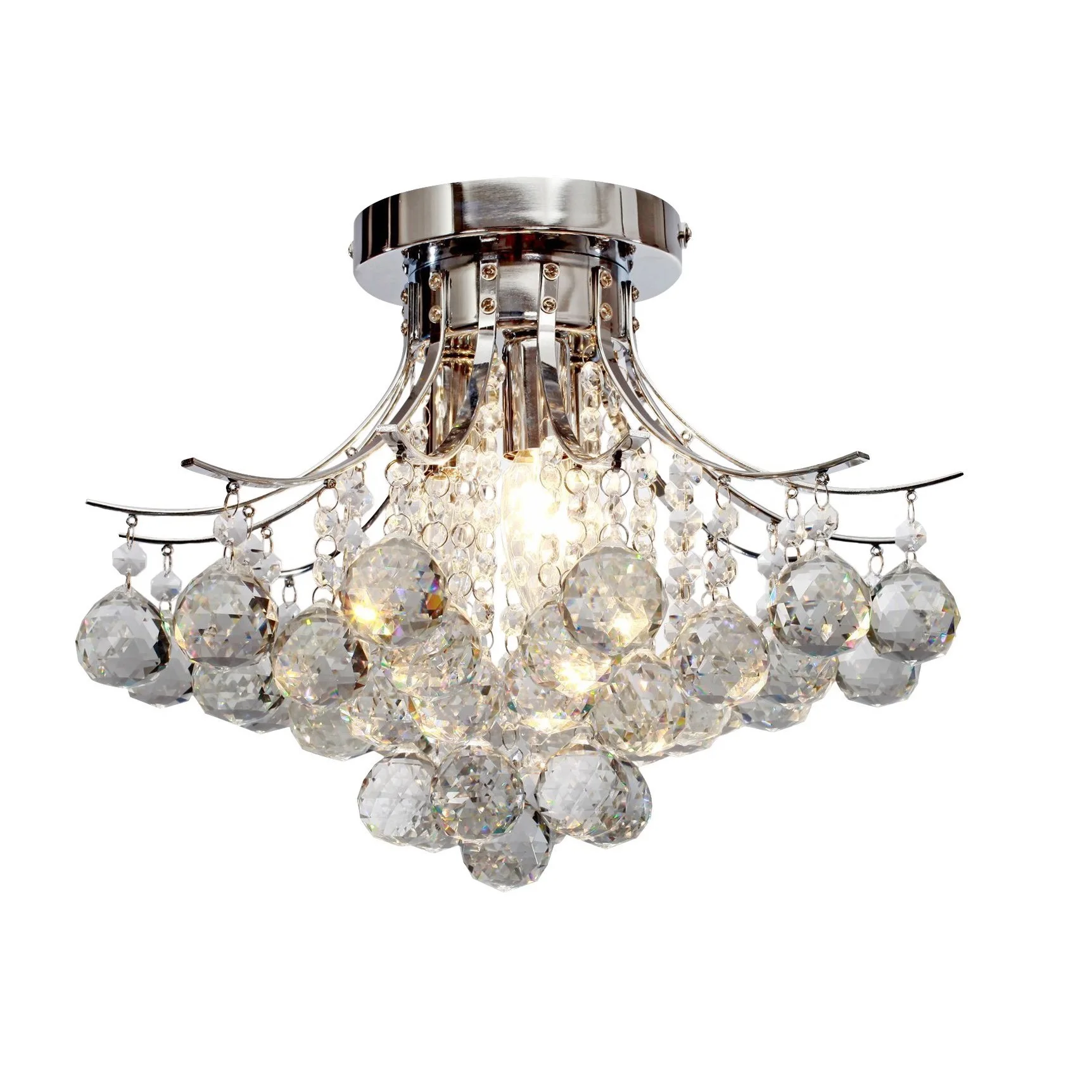 11 "h 16" W Unterputz-led-decken Leuchte - Buy Kristall Flush Mount Led