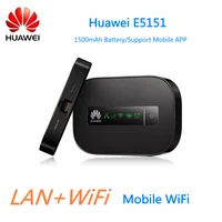 

Original Unlock Huawei E5151 3G WiFi Router with SIM Card Slot Lan Output Mobile WiFi