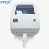 FTGO Zebra GK888t mini thermal label barcode printer for id wristbands wrist band machine