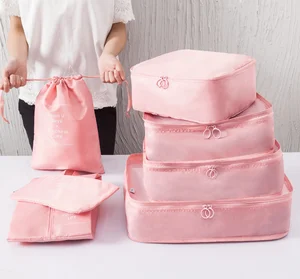 Image of Large Capacity Multi-fnuctions Clothes Organizer 7 PCS Set Storage Bags