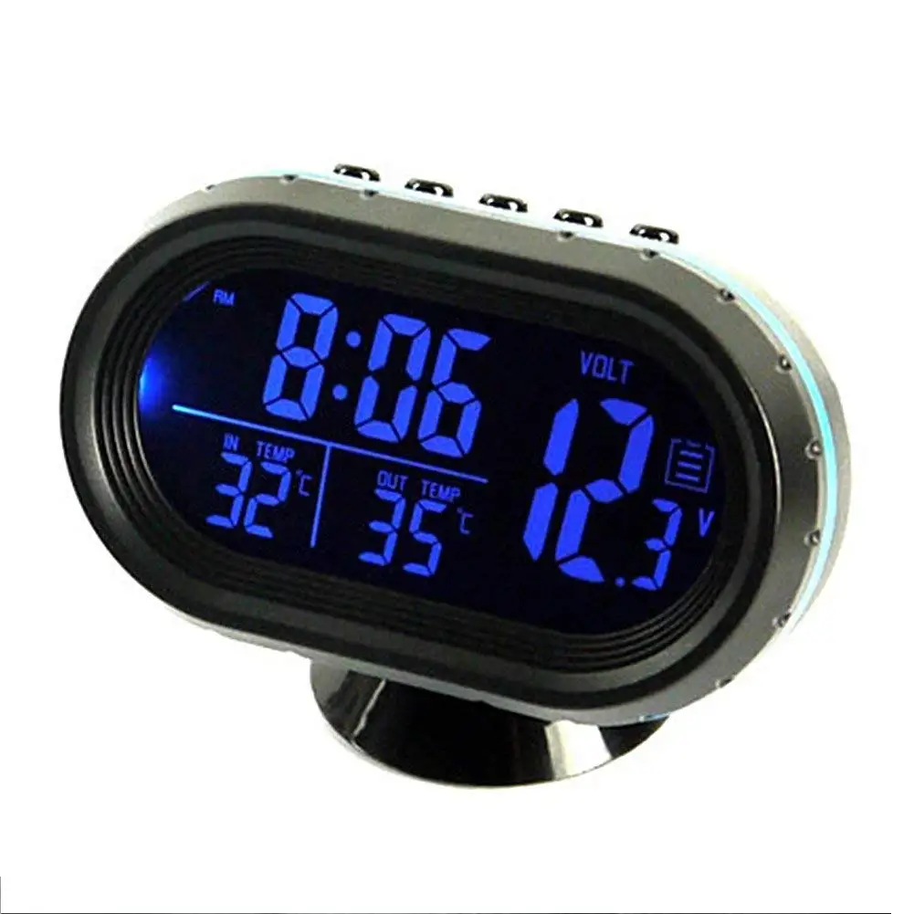 car battery monitor and thermometer