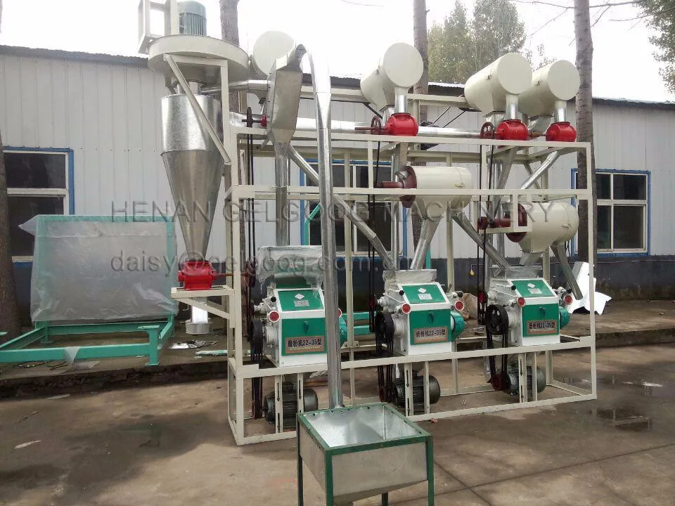 Commercial 5 Ton Corn Maize Grinding Machine Maize Milling Machine ...