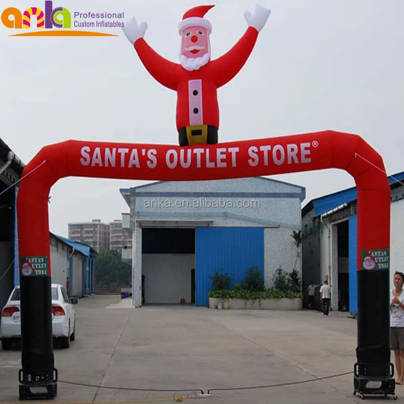 Inflatable Decorative Christmas Arches For Walmart Xmas