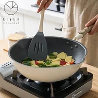 

Wholesale 24CM White Non-stick Fry Cast Iron Non Stick 12v Frying Pan