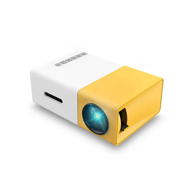 

Best Hd 1080P Mini Portable Projector Home Theater Projector Yg300 With Tv Tuner For Outdoor Home Cinema Theater, 16.7m