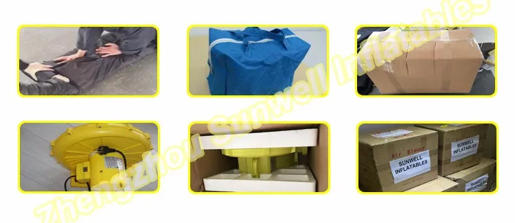 Vivid color happy birthday inflatable cake model for decoration/advertising