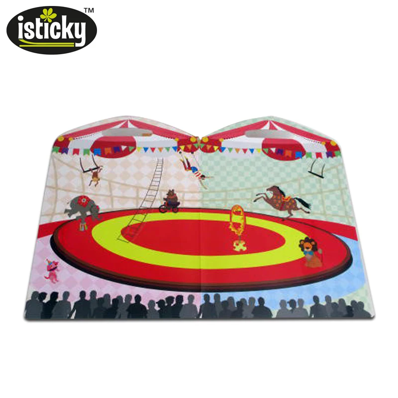 
Custom promotional gifts pop puffy christmas sticker toys 