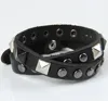 Handmade dome studs leather bracelet manufacturer fashion items leather bracelets