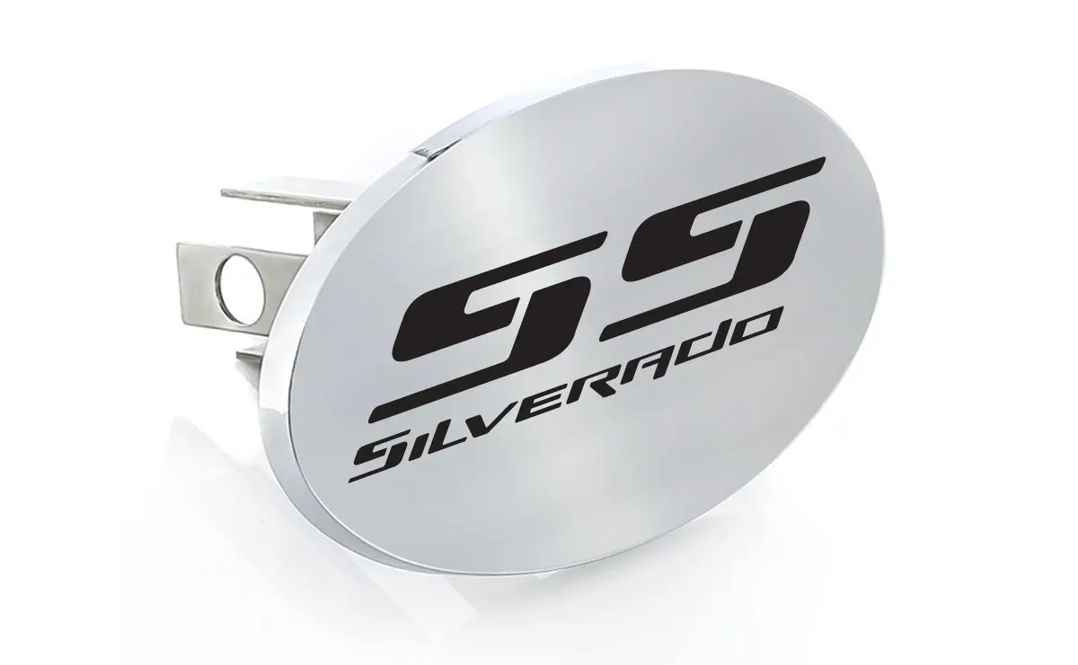 Chevy Tahoe 2012-2016 Bowtie Chrome Plated Metal Trailer Hitch Cover Plug 2 inch Post