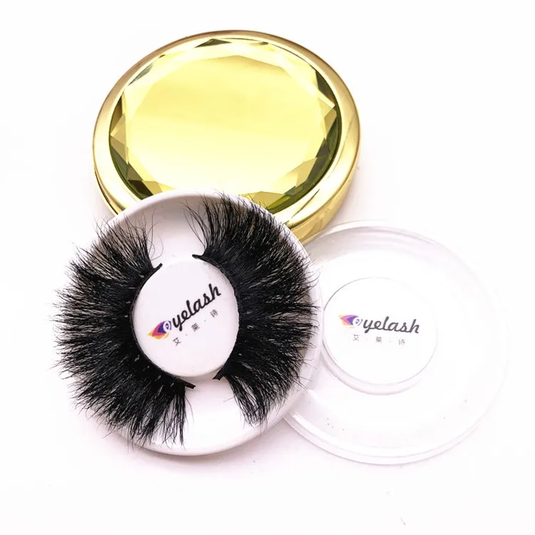 

High Quality 25mm 3d Mink Eyelash Custom Box Mink Eyelashes 3d Mink Fur Lashes
