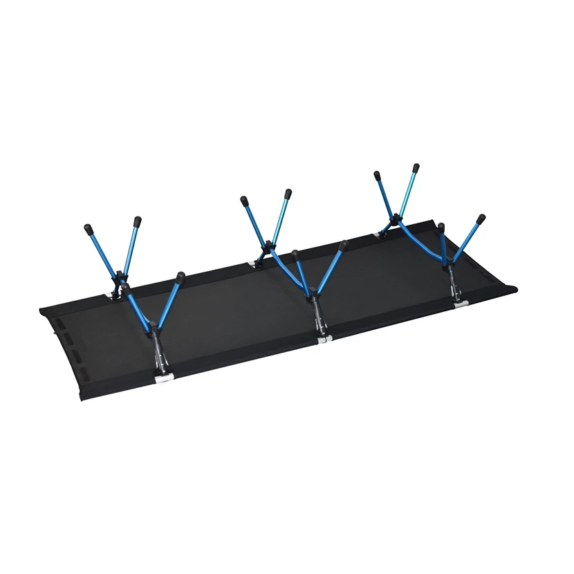 

Leisure Ultra-light Aluminum Alloy Camping Folding Bed, Customized