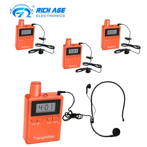 Professional Two Way Wireless Audio Tour Guide System
