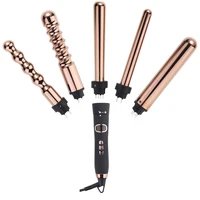 

2019 best quality hair curler wand 5 in 1 hair curler