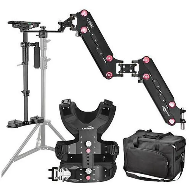 

Factory Supply LAING Carbon Fiber Sled Video Steadycam Camera Stabilizers With Vest Arms