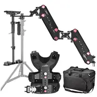 

Factory Supply LAING Carbon Fiber Sled Video Steadycam Camera Stabilizers With Vest Arms