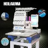 HOLIAUMA Embroidery machine Expert/The newest system single head embroidery machine multi colors threads for gift in hot sell