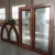 CSA/AAMA/NAMI Certification Aluminum Clad Solid Wood Window With Arched Top