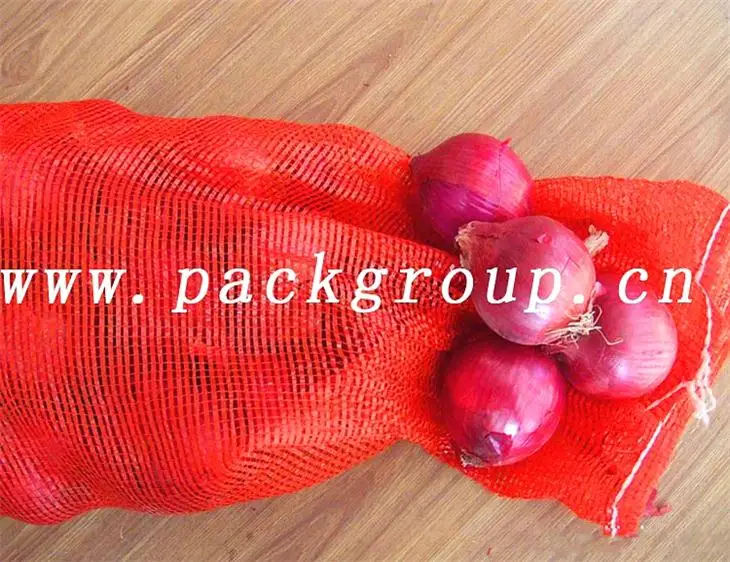 sell 30kg red color pp mesh bags o<em></em>nion mesh bags