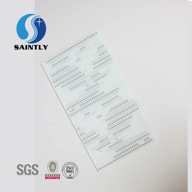 4mm  tempered glass price for refrigerator shelf 