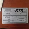 Hot sale custom aluminium etched nameplate