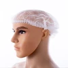 Disposable PP Non woven clip cap bouffant head cover Hair Net surgical doctor Round mob cap