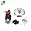 GN125 Motorcycle Parts Complete Lock Set Ignition Main Switch 2 Keys Petrol Cap