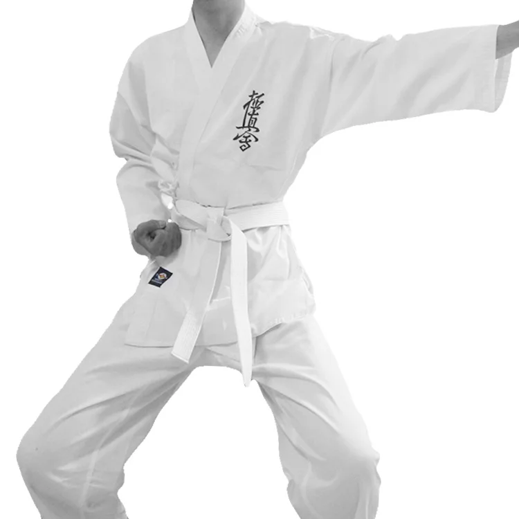 

Manufacturer wholesale white kyokushin gi karate uniform