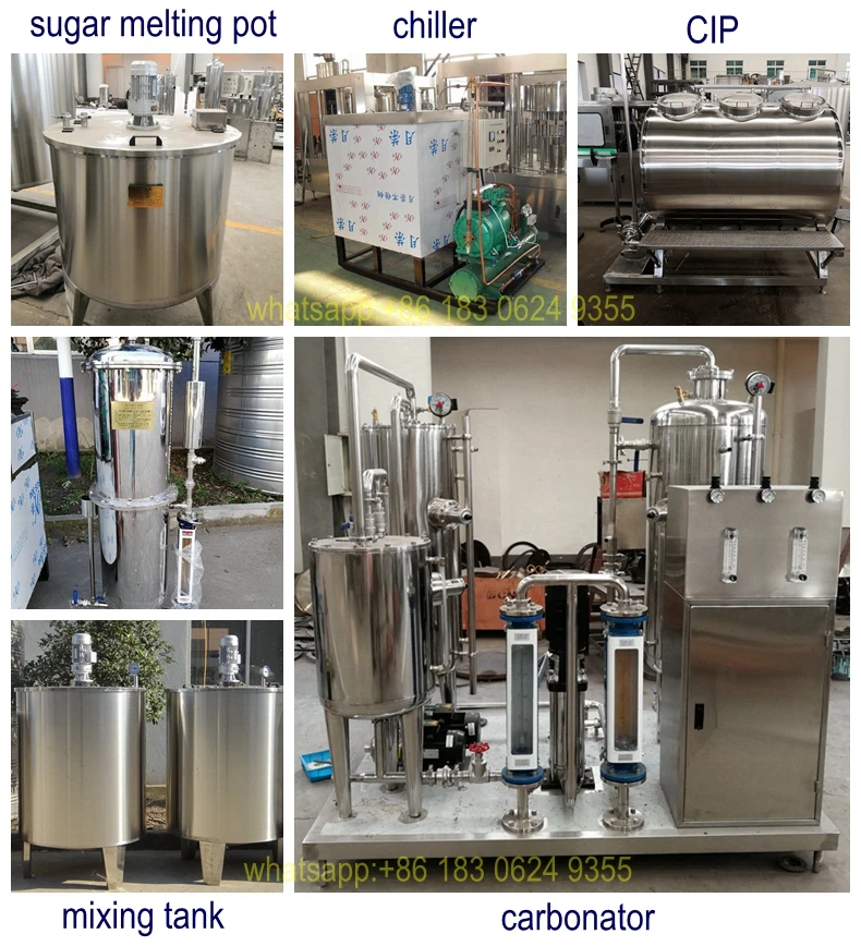 Carbonated Soft Drink Production Process,Lemonade Filling Machine