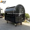 BestEnjoy made 4 small wheels hand push mobile street vending fast food pop corn cart cheap hot dog pancake