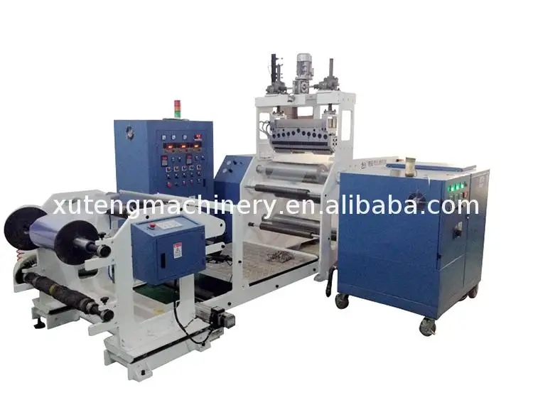 hot melting extruder coating pe machine