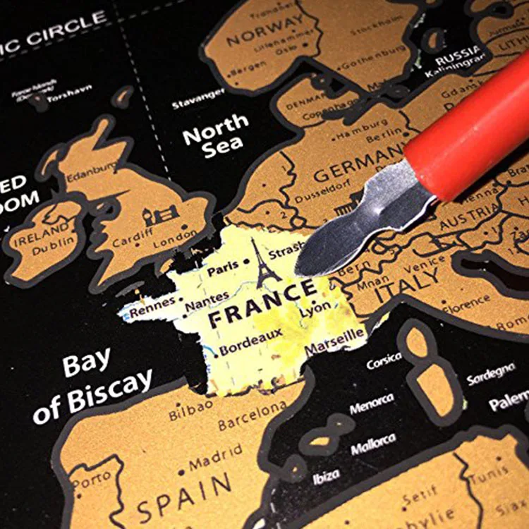 wall world map