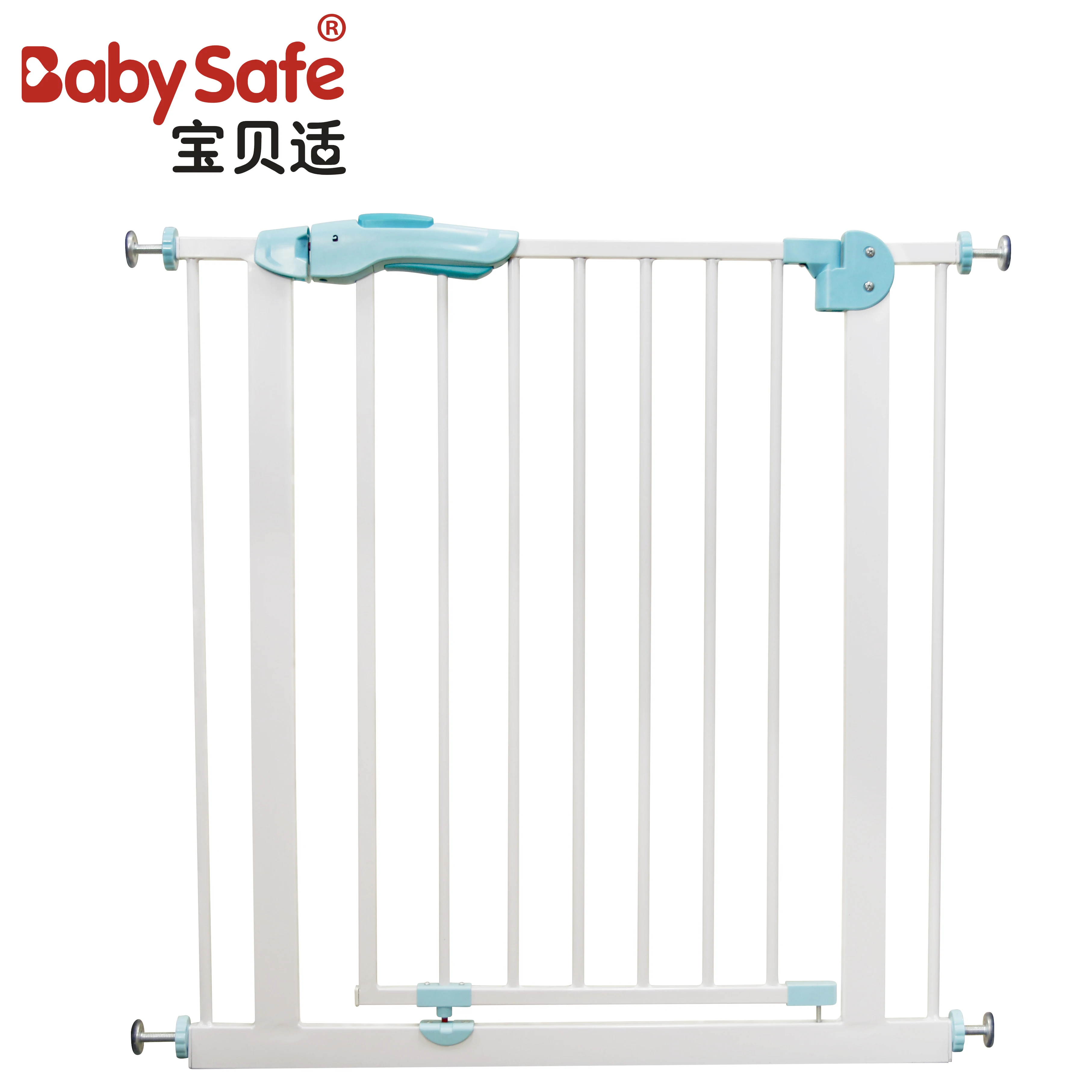 Babysafe custom adjustable Walk-Thru Pressure mount Baby gate