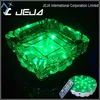 6 inch led light stand turntable rotating base for display crystals glass