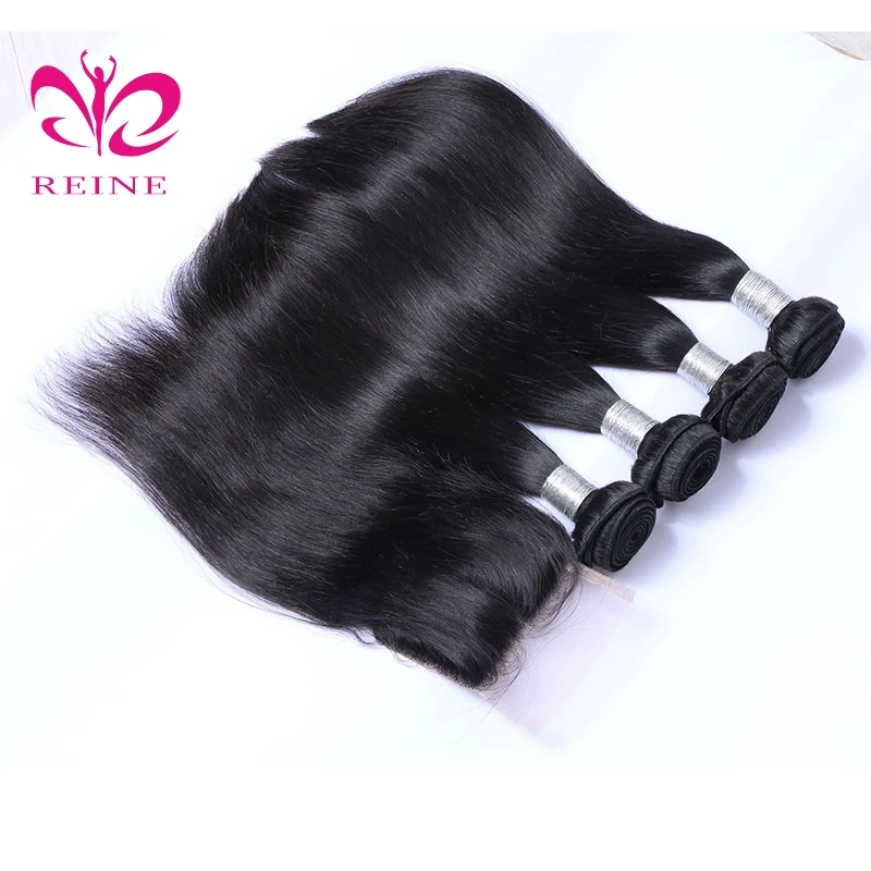 

REINE Silky smooth hair extension, unprocessed Vietnamese cheap price top selling 100% human hair with closure