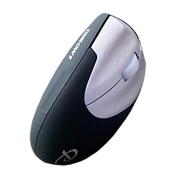 Human Engineering Mouse Delux Wired Ergonomic Vertical Mouse for PC Laptop Computer