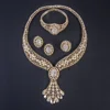 S10173A Fashion And Costume Jewelry Set Dubai Gold Jewelry Bridal Complete Set Of Jewelry