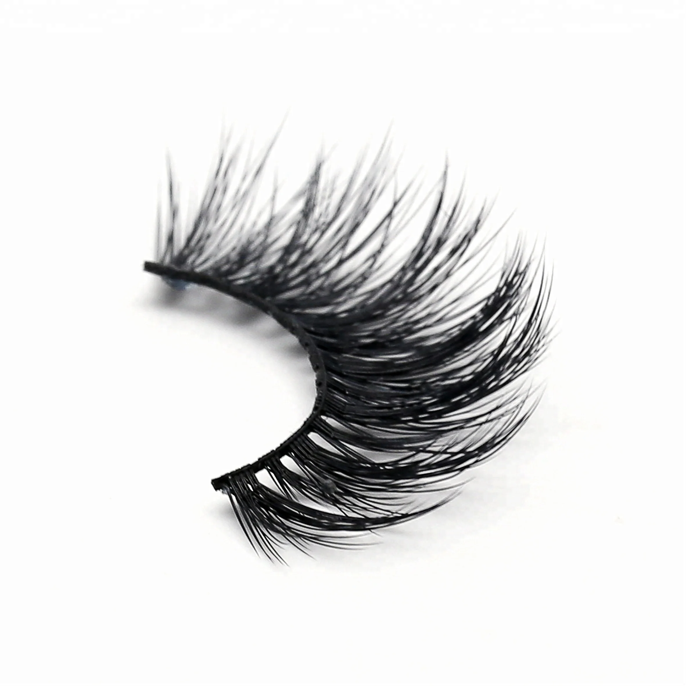 

Ready to ship fake lashes 3d silk lashes individual false eyelashes, Black
