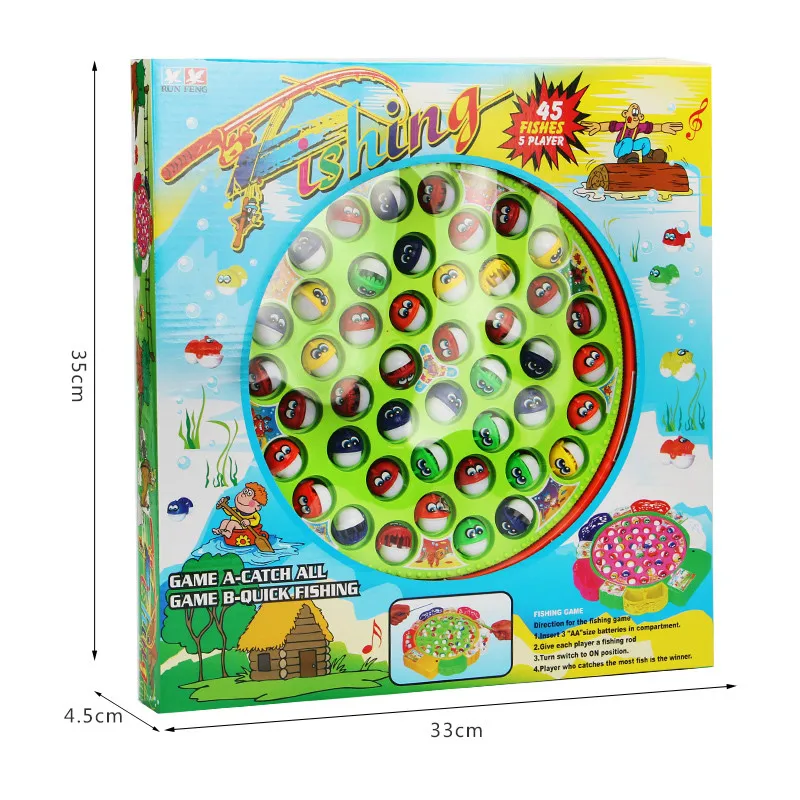 HS001207, Huwsin Toys, Hot Sale Children Plastic Fish Toy Cartoon Funny Fishing Game For Gifts