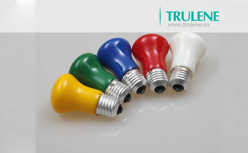 110v /220v E27 B22 A55/A60 Housing lighting clear frosted transparent color high temperature incandescent light bulb